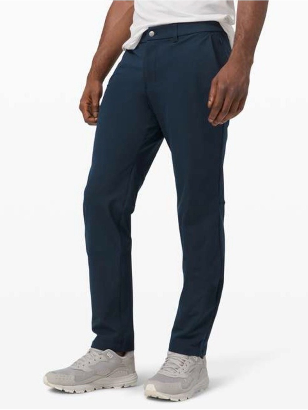 Lululemon Navy Blue Commission ABC Slim Fit Pant LM5975S- Size 33x28